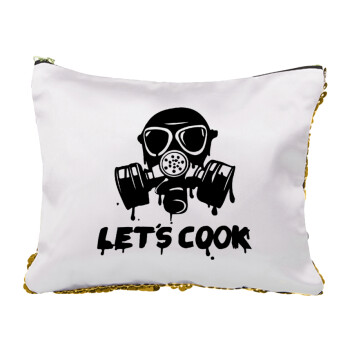 Let's cook mask, Τσαντάκι νεσεσέρ με πούλιες (Sequin) Χρυσό