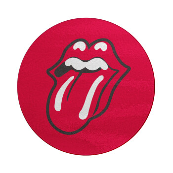 Rolling Stones Kiss, Επιφάνεια κοπής γυάλινη στρογγυλή (30cm)