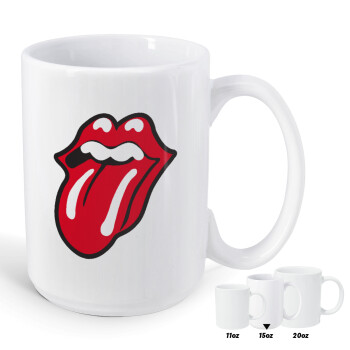 Rolling Stones Kiss, Κούπα Mega, κεραμική, 450ml