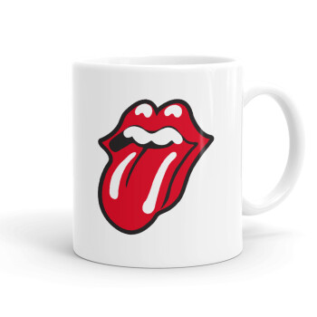 Rolling Stones Kiss, Ceramic coffee mug, 330ml