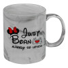 Mug ceramic marble style, 330ml