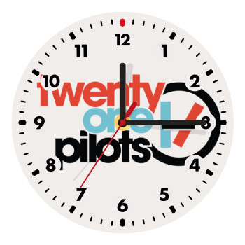 Twenty one pilots, Wooden wall clock (20cm)