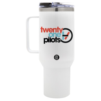 Twenty one pilots, Mega Tumbler με καπάκι, διπλού τοιχώματος (θερμό) 1,2L