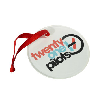 Twenty one pilots, Christmas ornament glass 9cm