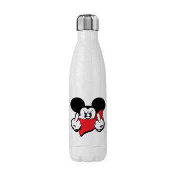 Mickey fuck off, Stainless steel, double-walled, 750ml