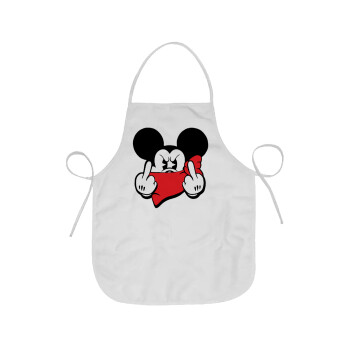 Mickey fuck off, Chef Apron Short Full Length Adult (63x75cm)