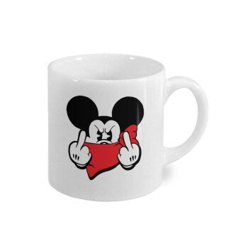 Mickey fuck off, Κουπάκι κεραμικό, για espresso 150ml