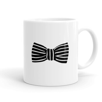 Bow tie, Ceramic coffee mug, 330ml