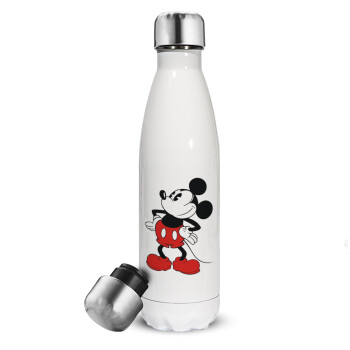 Mickey Classic, Metal mug thermos White (Stainless steel), double wall, 500ml
