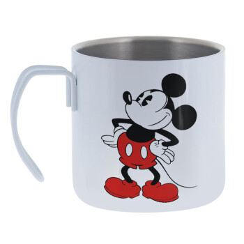 Mickey Classic, Mug Stainless steel double wall 400ml