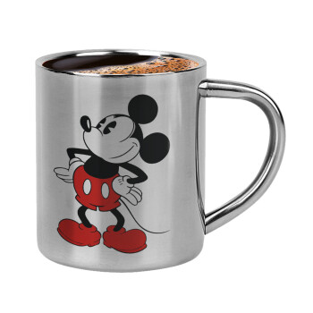 Mickey Classic, Κουπάκι μεταλλικό διπλού τοιχώματος για espresso (220ml)
