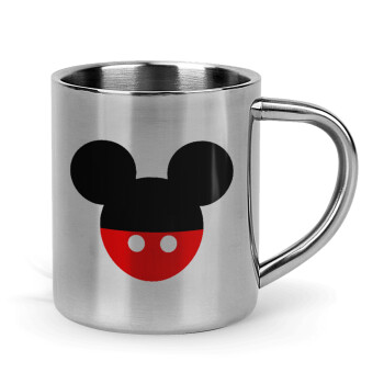 Mickey head, Mug Stainless steel double wall 300ml