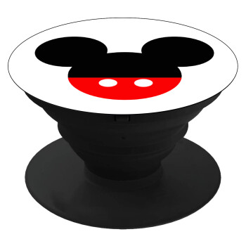 Mickey head, Phone Holders Stand  Μαύρο Βάση Στήριξης Κινητού στο Χέρι