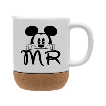 Mikey Mr, Ceramic coffee mug Cork (MAT), 330ml (1pcs)