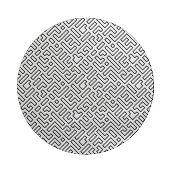 Doodle Maze, Επιφάνεια κοπής γυάλινη στρογγυλή (30cm)