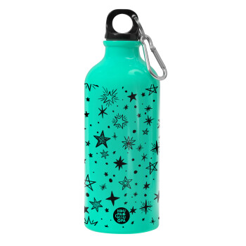 Doodle Stars, Water bottle 600ml