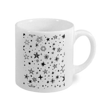 Doodle Stars, Κουπάκι κεραμικό, για espresso 150ml