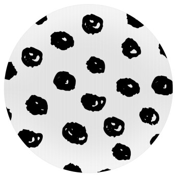 Doodle Dots, Mousepad Round 20cm