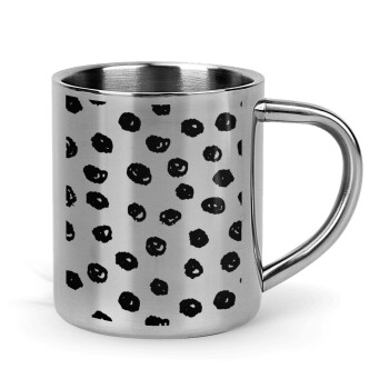 Doodle Dots, Mug Stainless steel double wall 300ml