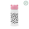 Pink stainless steel thermal flask, 320ml