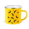 Yellow Enamel Metallic Cup 360ml