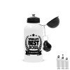 Metal water bottle, White, aluminum 500ml