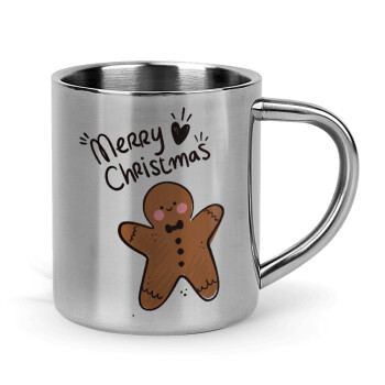 mr gingerbread, Mug Stainless steel double wall 300ml