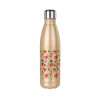 Glitter gold stainless steel thermos bottle, double-walled, 500ml