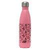 Metal mug thermos Pink Mat (Stainless steel), double wall, 500ml