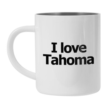 I love Tahoma, Mug Stainless steel double wall 300ml