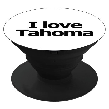 I love Tahoma, Phone Holders Stand  Black Hand-held Mobile Phone Holder