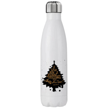 Tree, i wish you a merry christmas and a Happy New Year!!! xoxoxo, Stainless steel, double-walled, 750ml