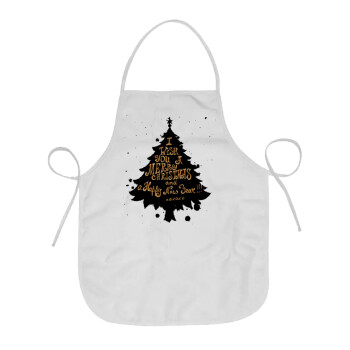 Tree, i wish you a merry christmas and a Happy New Year!!! xoxoxo, Chef Apron Short Full Length Adult (63x75cm)
