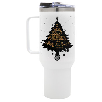 Tree, i wish you a merry christmas and a Happy New Year!!! xoxoxo, Mega Stainless steel Tumbler with lid, double wall 1,2L