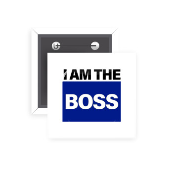 I am the Boss, Κονκάρδα παραμάνα τετράγωνη 5x5cm
