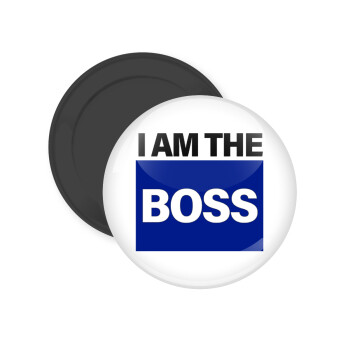 I am the Boss, Μαγνητάκι ψυγείου στρογγυλό διάστασης 5cm