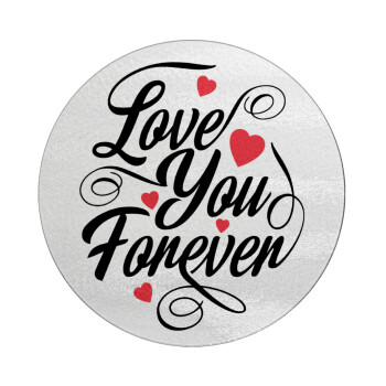 Love you forever, Επιφάνεια κοπής γυάλινη στρογγυλή (30cm)