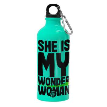 She is my wonder woman, Παγούρι νερού 600ml