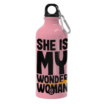 She is my wonder woman, Παγούρι νερού 600ml