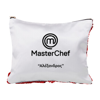 Master Chef, Red sequin cosmetic bag