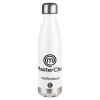 Metal mug thermos White (Stainless steel), double wall, 500ml