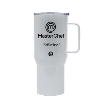 Master Chef, Mega Stainless steel Tumbler with lid, double wall 750L