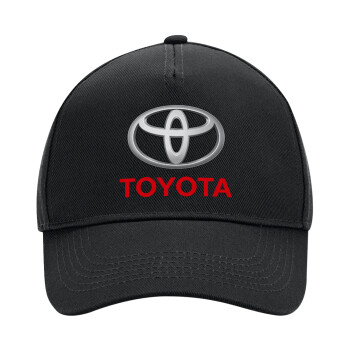 Toyota, Adult Ultimate Hat BLACK, (100% COTTON DRILL, ADULT, UNISEX, ONE SIZE)