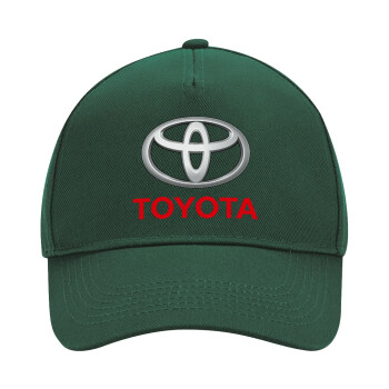 Toyota, Adult Ultimate Hat GREEN, (100% COTTON DRILL, ADULT, UNISEX, ONE SIZE)