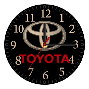 Toyota, Ρολόι τοίχου ξύλινο plywood (20cm)