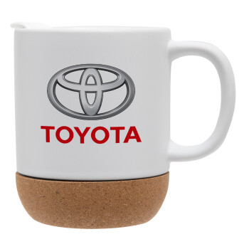 Toyota, Ceramic coffee mug Cork (MAT), 330ml (1pcs)