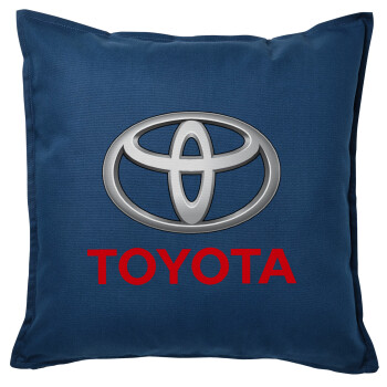 Toyota, Sofa cushion Blue 50x50cm includes filling