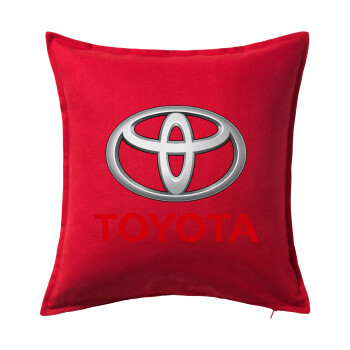 Toyota, Sofa cushion RED 50x50cm includes filling