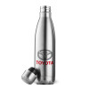 Inox (Stainless steel) double-walled metal mug, 500ml