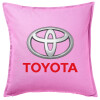 Sofa cushion Pink 50x50cm includes filling